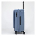 BERMAS Front Opening Expandable Suitcase/ Luggage