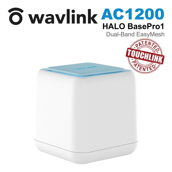 WAVLINK - HALO AC1200 Easy  Mesh WiFi w/Touch Link