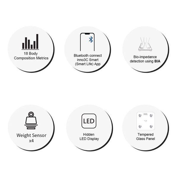 inno3C i-B8 IoT Smart Body Scale