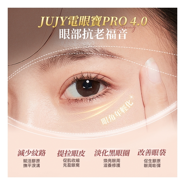 Japan JUJY double-headed full-effect whole-eye anti-ageing radio frequency eye beauty device PRO 4.0