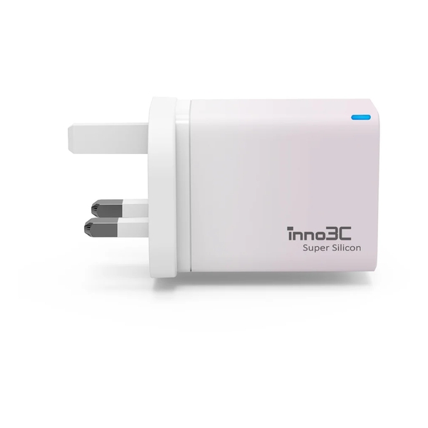 inno3C i-65W Super Silicon 65W 3-Ports Fast Charger