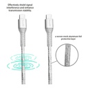 inno3C i-100CA-20 Transparent Type-C to Type-C 100W Cable