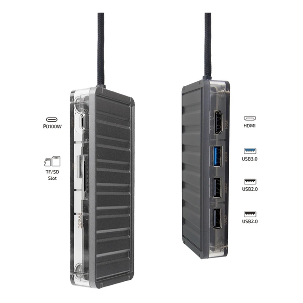 inno3C i-CSU7 7 in 1 Type-C Multi Function Hub