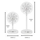 SNOOPY Authorized Genuine 12-inch DC Variable Frequency Silent Fan