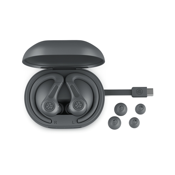 JLAB - JBuds Sport ANC 4 True Wireless Earbuds (Graphite)