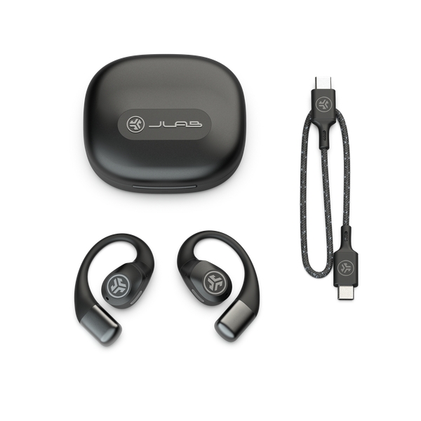 JLAB - Epic Open Sport True Wireless Earbuds (Black)