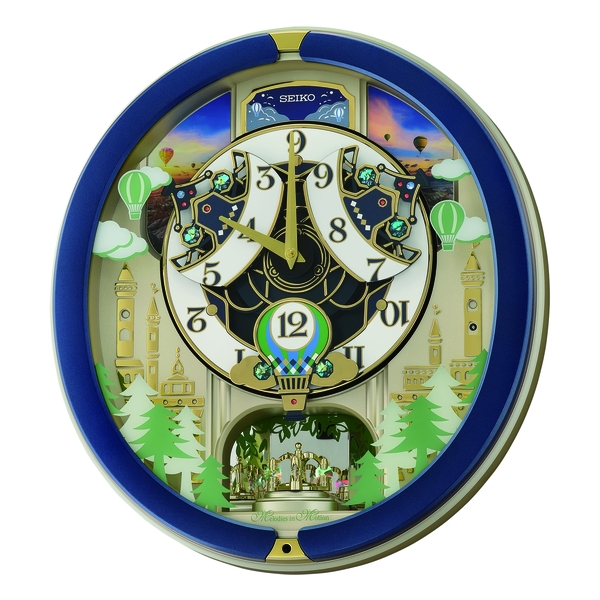 SEIKO - Quartz Wall Clock - Melodies in Motion (QXM398L)