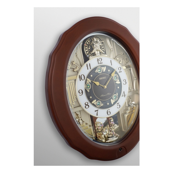 SEIKO - Quartz Wall Clock - Melodies in Motion (QXM604B)