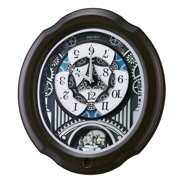 SEIKO - Quartz Wall Clock - Melodies in Motion (QXM609N)