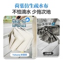 日本Yohome 單手智助自動開合防回彈一甩免疊防滴水抗風快收捷便晴雨傘 x 2 (黑色+米色)
