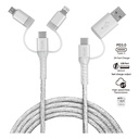 inno3C i-FT65 GaN 65W 4-Ports AC Socket Universal Travel Adaptor + inno3C i-5CS-12  5 in 1 Cable 1.2M + Honor Band 9