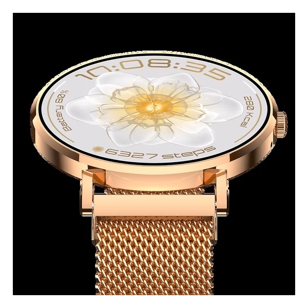 Aurafit Ella 3 AM28 超纖薄女性智能手錶 (玫瑰金)