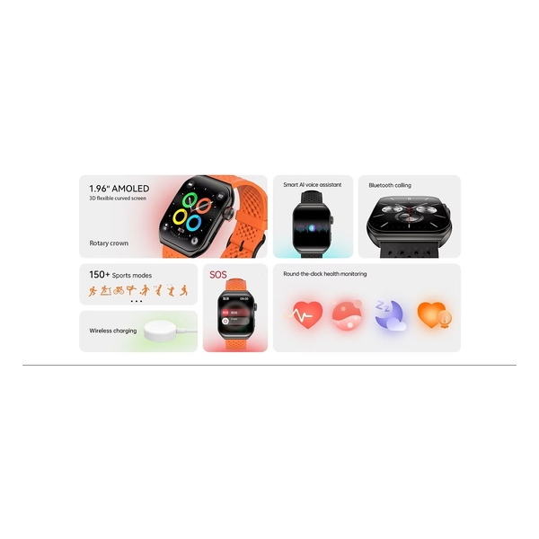 Aurafit Nexa 1 AM10 曲屏智能手錶