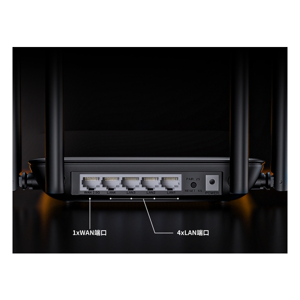 WAVLINK - WL-WN530BE2 BE5100 Wi-Fi 7 Router, Dual Band Gaming Router