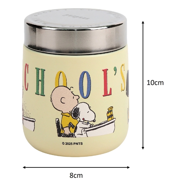 PEANUTS Authorized 280ml Stainless Steel Vacuum Insulated Food Jar