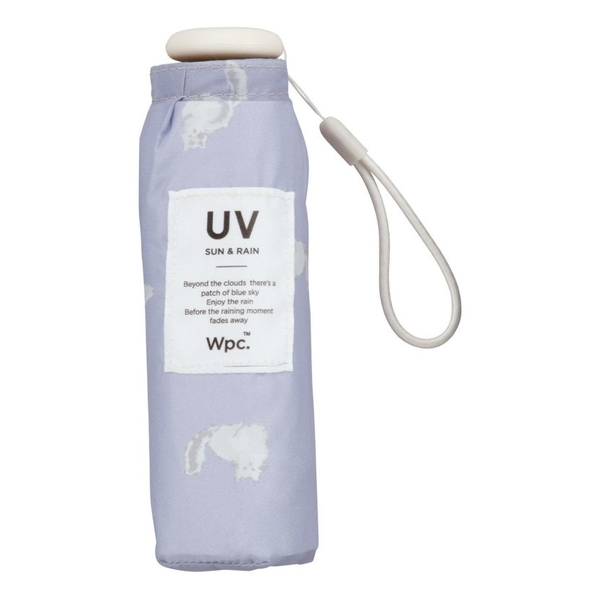 WPC HEART & BORDER mini UMBRELLA CATS PU 50CM WPP085