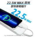 美國USATISFY智屏磁吸多頭 8in1超薄大容量支架式行動 電源（白色）