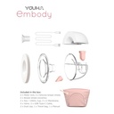 Youha Embody 穿戴式免提泵奶器 24mm