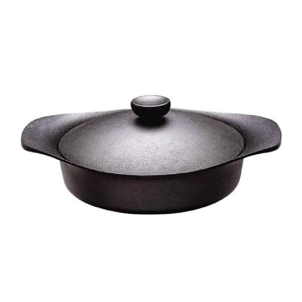 Sori Yanagi -22cm Iron Pan Shallow With Lid 312420