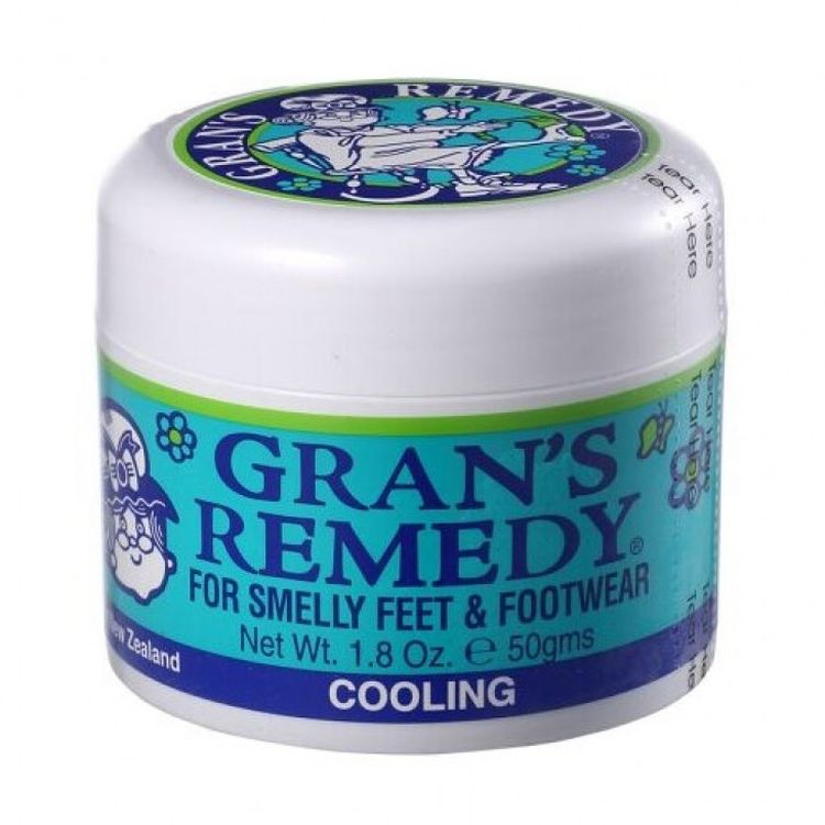 Gran's remedy - Powder for Smelly Feet & Footwear (Cooling)50g (Parallel Import)