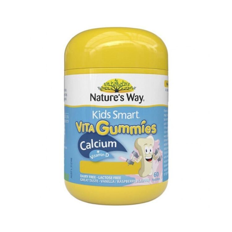 Nature's Way - Kids Smart Vita Gummies Calcium 60 Pastilles (Parallel Import)