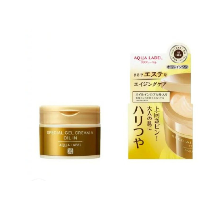 Shiseido- Aqua Label 5 in 1 Special Gel Cream 90g (Parallel Import)