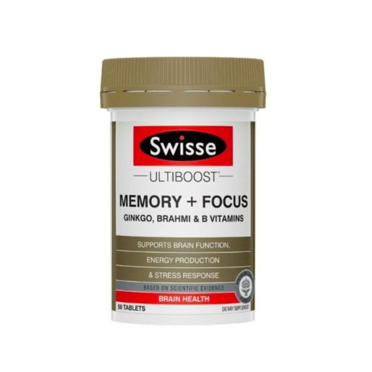 Swisse - Memory + Focus 50 tablets (Parallel Import)