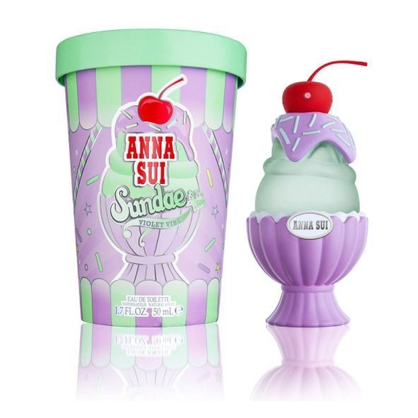 ANNA SUI - Sundae Violet Vibe Eau de Tailette 50ml - Violet Vibe (Parallel Import)