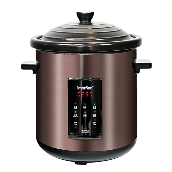 imarflex 伊瑪牌 - 8L 黑瓷多功能電子燉煲 ISC-2108