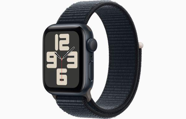 Apple Watch SE GPS 40mm Midnight Aluminium Case with Midnight Sport Loop