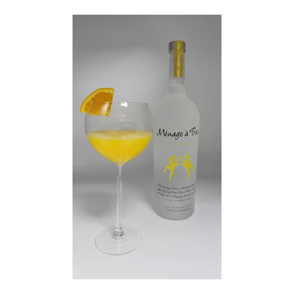 Menage a Trois Vodka, Citrus (6 bottles)