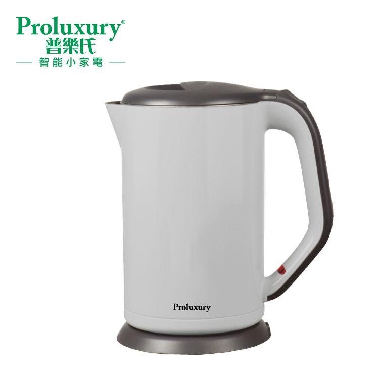 PROLUXURY DOUBLE WALL ELECTRIC KETTLE 1.7L