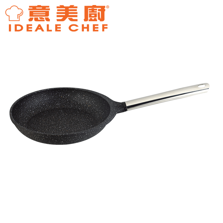 IDEALE CHEF DIE-CAST NON-STICK ROCK EFFECT 26CM FRYPAN (ROCK)