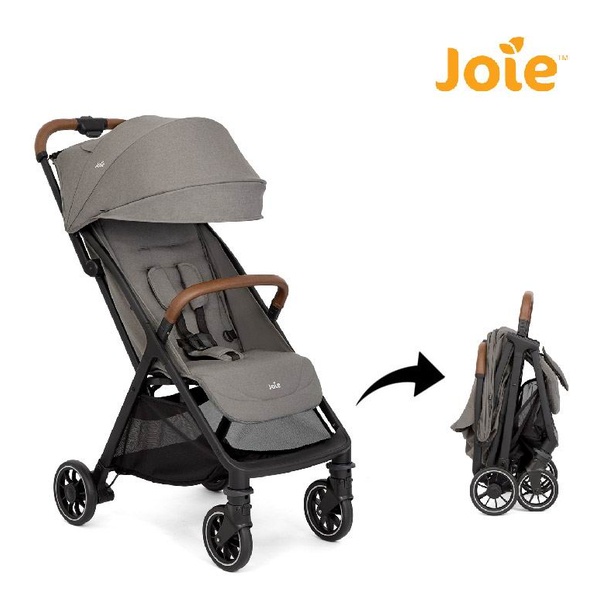 Joie Pact Pro Stroller - Pebble [Newborn ~ 4 Years Old]