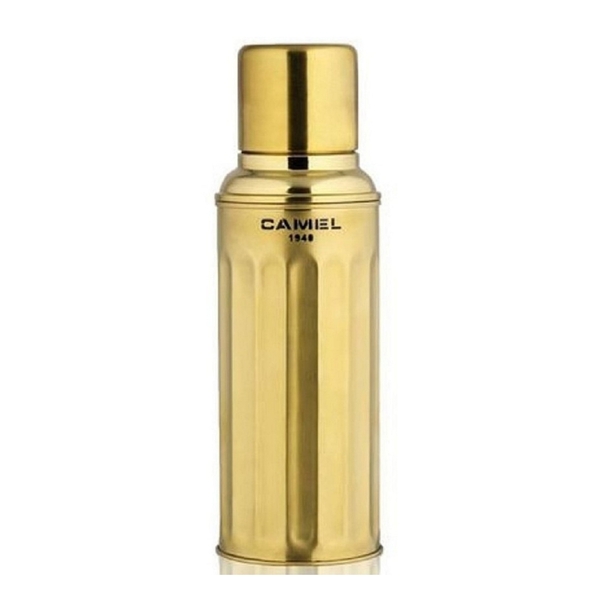 Camel - 122 SERIES Double Layer Vacuum Glass Liner Thermos Bottle 450ml - Electroplated Gold (BRA) Series