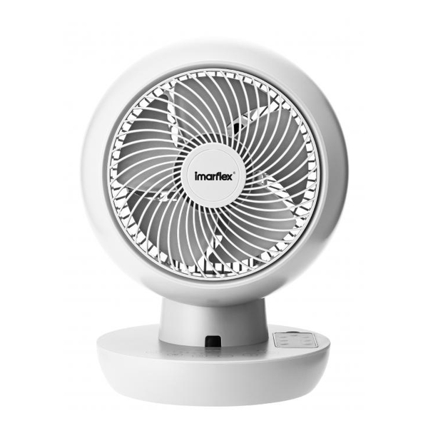 imarflex - "Tornado" 7.9-inch remote control 3D circulation fan IFQ-1979DC