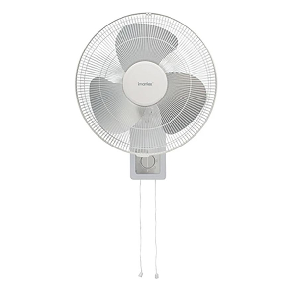 imarflex - "Steel·Silver" 16-inch double drawstring metal wall-mounted fan IFW-40SL