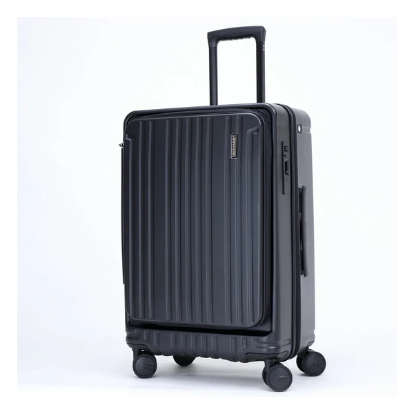 BERMAS Front Opening Expandable Suitcase/ Luggage