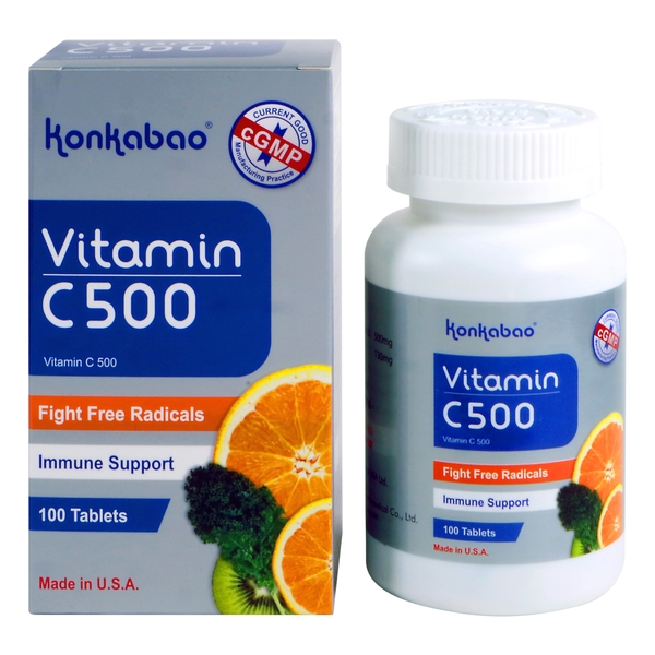 Konkabao Vitamin C500-100 Tablets