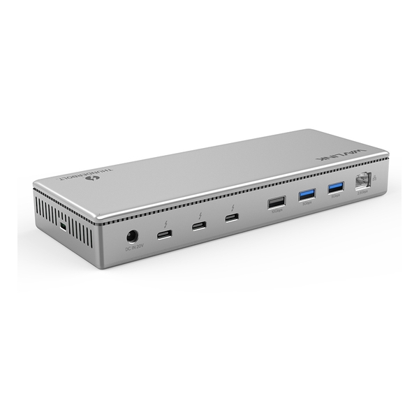 WAVLINK -Thunderbolt 4 8K@30Hz / Dual 4K@60Hz 11-in-1  Aluminum Docking 2.5G Lan w/ PD 3.0 98W