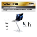 WAVLINK - Wavlink Aluminium Laptop Stand / For Desk Ergonomic Laptop Holder with 360° Swivel WL-E016