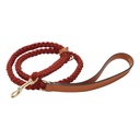 Furri Tail Handcrafted Engraved Leather Dog Leash