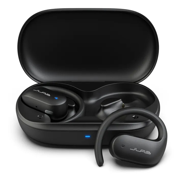 JLab JBuds Open Sport Air Conduction Wireless Earbuds (Black)