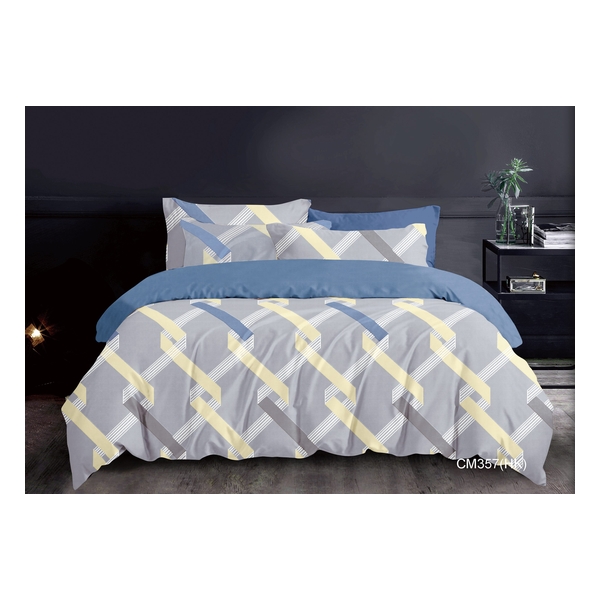 CASABLANCA Cotton Series Bedding Set - Queen (CM357GBS)