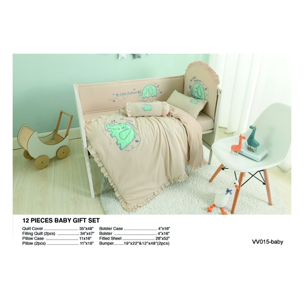 CASA-V 12 Pieces Baby Set (VV015BBS00)