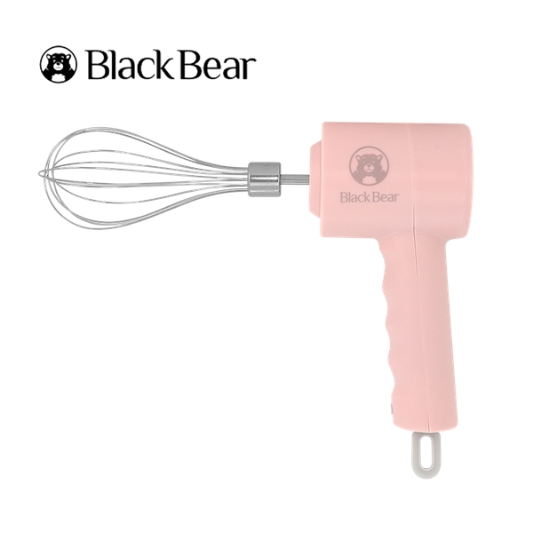 BLACK BEAR CORDLESS HAND MIXER (PINK) - INCLUDING TWO EGG WHISKS