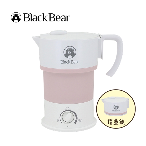 BLACK BEAR FOLDABLE DUAL VOLTAGE TRAVEL KETTLE 0.60 LITRE