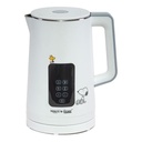 PEANUTS 1.7L Double-Layer Anti-Scalding Touch Screen Electronic Kettle