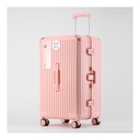AUSAULIO Metal Aluminum Frame Antibacterial Suitcase/Drag