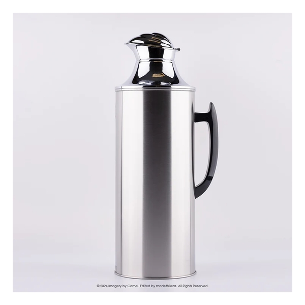Camel - Stainless Steel Outer Double-Walled Glass Vacuum Flask 1.68L